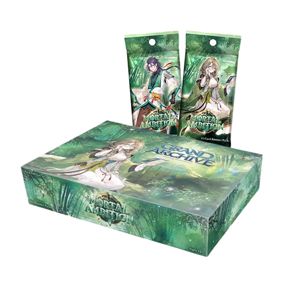 GRAND ARCHIVE TCG『Mortal Ambition 1st Edition』AMB ブースターパック BOX Weebs of the Shore