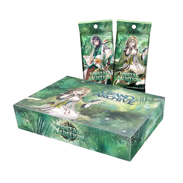 GRAND ARCHIVE TCG『Mortal Ambition 1st Edition』AMB ブースターパック BOX Weebs of the Shore