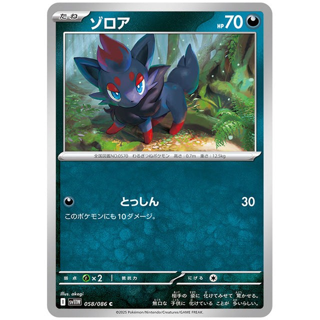 【PSA10連番】ゾロア ゾロアーク マスターボールミラー ZORUA ポケモン マスターボールミラー)ゾロアーク(-)(SV8a-097-187)｜ポケカ通販