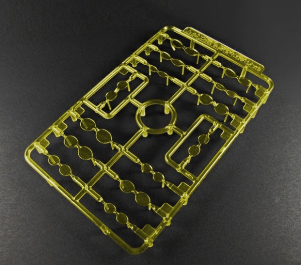 プラスチック製オプションパーツ メガネ・アクセサリー3 イエロー