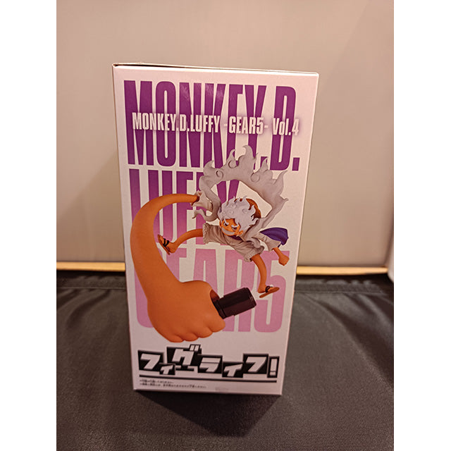 【未開封】ワンピース フィグライフ! モンキー・D・ルフィ-ギア5 vol.4 バンダイナムコ