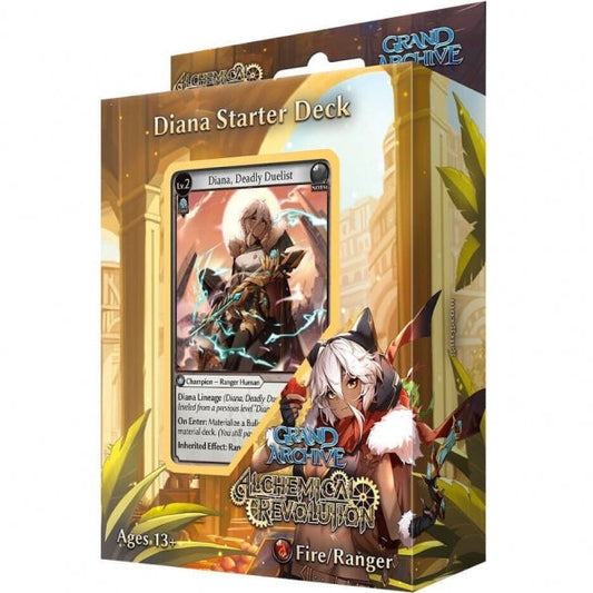 GRAND ARCHIVE TCG『Alchemical Revolution』ALC スターターデッキ Diana Weebs of the Shore