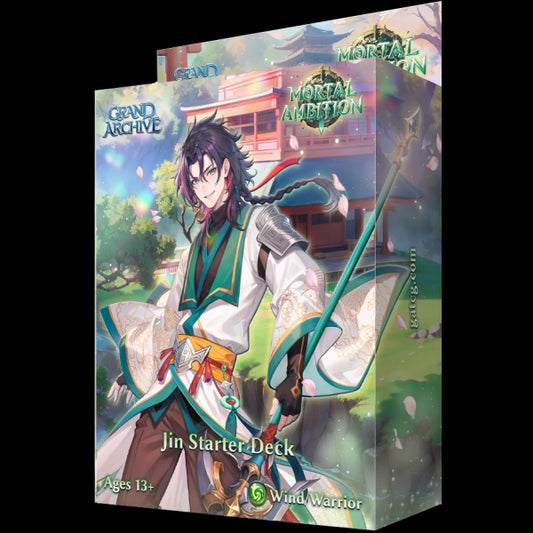 GRAND ARCHIVE TCG『Mortal Ambition』AMB スターターデッキ Jin Weebs of the Shore
