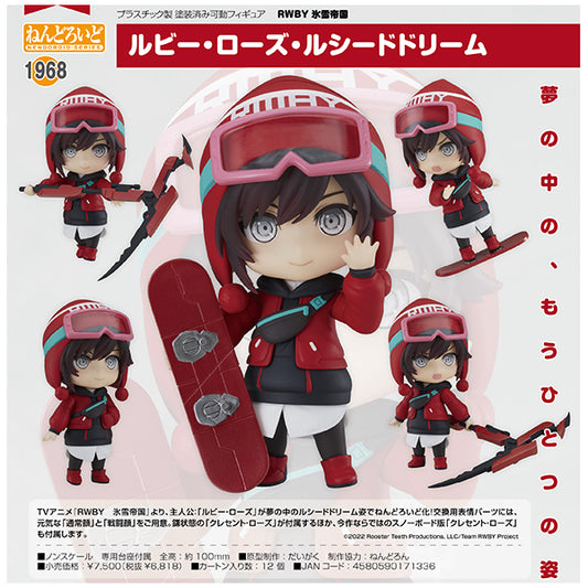 ねんどろいど RWBY 氷雪帝国 ルビー・ローズ・ルシードドリーム グッドスマイルカンパニー