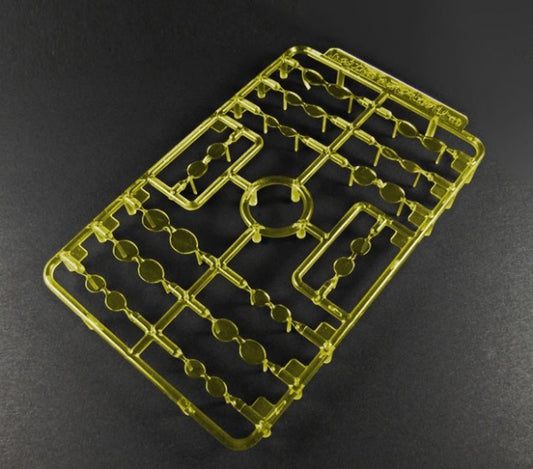 プラスチック製オプションパーツ メガネ・アクセサリー３ イエロー